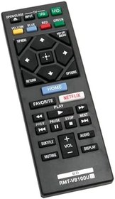 Resim Sony Blu-Ray Disk Oynatıcı, 4K Ultra HD Ev Sineması Akışı Blu-Ray Oynatıcı, 3D Blu-Ray Disk Oynatıcı ile Uyumlu Yedek DVD Oynatıcı Uzaktan Kumanda 