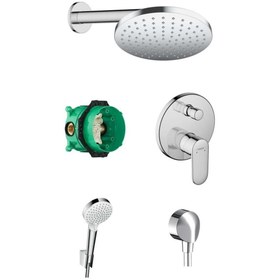 Resim Hansgrohe Vernis Blend Ankastre Banyo Seti Crometta Vario 