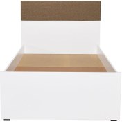 Resim Adore Base Genç Odası 2 Çekmeceli Tek Kişilik Karyola (KRY-822-MB-3) 