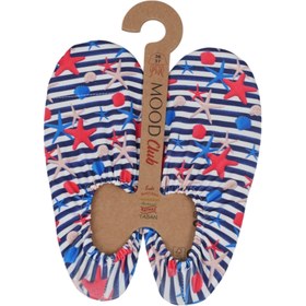 Resim Mood Club Yıldız Desenli Deniz Ayakkabısı ve Kaydırmaz Havuz Patiği - Çok Renkli / 42-43 