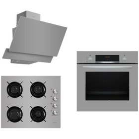 Resim Bosch &ferre Eko Grigio Ankastre Set 200 ( Hbf514bh0t - 1140 - D031) 