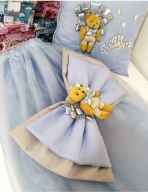 Resim s'he design Yenidoğan Erkek Bebek Hastane Odası Süsleme Seti 