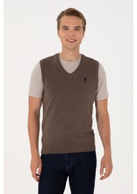 Resim U.s. Polo Assn. Erkek Vizon Süveter 50316843-vr052 Vizon 