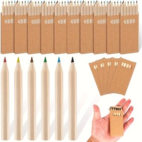 Resim 60 Adet Mini Renkli Kalem Seti, 10 Kutu, Herbir 3.5 İnç (Yaklaşık 8.8 Cm) - Taşınabilir Cep Kalemleri, Zengin Renkler ve Karıştırma Kolaylığı ile - Okul ve Ofis İçin İdeal Çizim Aracı ve Paskalya Hediyeleri İçin Mükemmel Bir Seçenek 