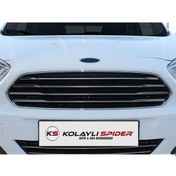 Resim Ford Courier Ön Panjur 4 Prç Krom 2014-2017 