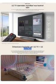 Resim LG Mükemmel Netlik ve Derin Ses Yüksek 4.1 Kanal 600 W Soundbar & Sinema Sistemi DTS, Dolby Audio & Dolby Digital 