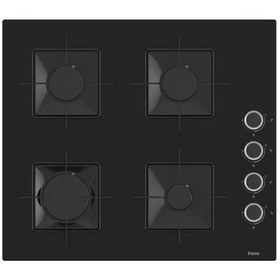 Resim Ferre Fryart QEP63CS - SS205 - D086 Ankastre Set Siyah 