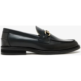 Resim Duke + Dexter Wilde Bit Loafer Siyah Deri Erkek Ayakkabı 
