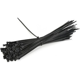 Resim Günsan Siyah 100'lü Kablo Bağı (25cm x 3.6mm) 