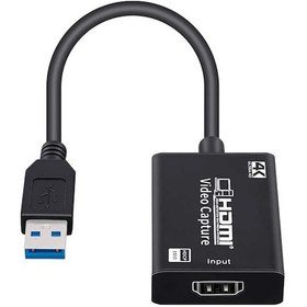 Resim Springsun 1080p30hz Usb Video Yakalama Taşınabilir Usb Yakalama Kartı Oyun Yakalama Adaptörü Gerçek Zamanlı Canlı Yayın Senkronizasyon Çıkışı Ses Ve Video, Siyah 