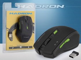 Resim Mouse Kablosuz 2.4 Ghz Hadron HDX3404 Siyah 