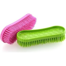 Resim Plastik Halı Yıkama Fırçası Asorti 