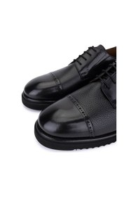 Resim Tamer Tanca Erkek Hakiki Deri Siyah Klasik Ayakkabı 537 65402 Erk Ayk Sk25-26 Sıyah Bfl/gyk Siyah 