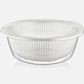 Resim Dünya Plastik 4.5 lt 29.3x28x11.3 cm Süzgeç Şeffaf 
