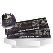 Resim Plakalıkhane Uv Baskı Peugeot Yeni Logo Plakalık 2 Adet 