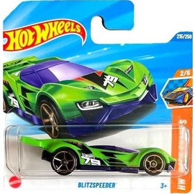Resim Hot Wheels Tekli Arabalar Blitzspeeder Jbb32 Track Champs Renkli 