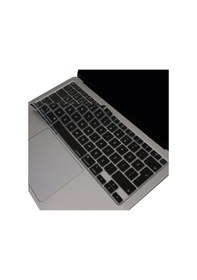Resim Apple Uyumlu MacBook Air 13 Klavye Kılıfı A2179 A2337 M1 Türkçe Q Silikon İnce Toz Sıvı Koruma Yıkanabilir Pembe 