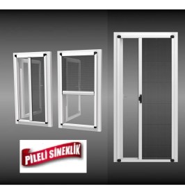 Resim Zgn Pileli Pencere ve Kapı Sineklik 