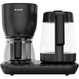 Resim Arçelik Cfm 9649 S Otomatik Çay Ve Filtre Kahve Makinesi 