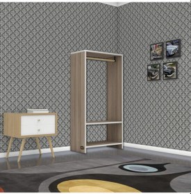 Resim Kenzlife giysi dolabı rüknettin 120*060*30 crd gardırop 