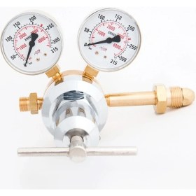 Resim Kasweld 2603 Argon Için Yüksek Basınç Düşürücü (0-200 Bar) 