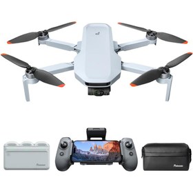 Resim POTENSİC Atom 2 Fly More Combo 8K Kameralı AI Destekli Dikey Çekim Drone 