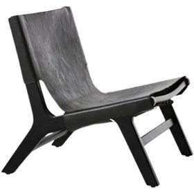 Resim Gise Studio The Nore - Sırt Detaylı Deri Berjer 