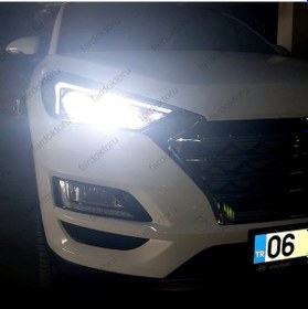 Resim Hyundaı Tucson Makyajlı Kasa Led Uzun Far Ampulü Photon Mono Hb3 
