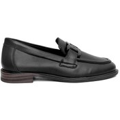 Resim Mammamia D24ya-3235 Kadın Deri Casual Ayakkabı Siyah Siyah Nubuk 