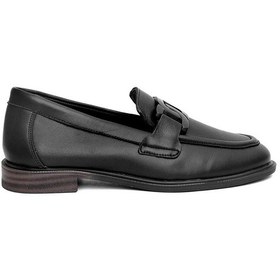 Resim Mammamia D24ya-3235 Kadın Deri Casual Ayakkabı Siyah Siyah Nubuk 