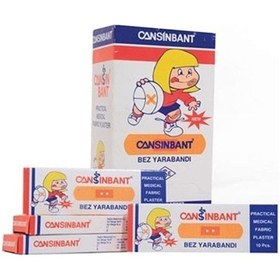 Resim Cansın Yara Bandı 10X30 Lu Paket Cansın Bant 
