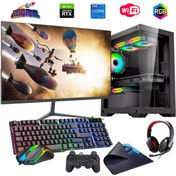 Resim ROGAME i7 14700F 32GB DDR4 1TB M2 8GB RTX3050 24" Monitörlü (Gaming SET) 