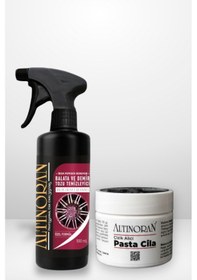 Resim Profesyonel Boya Bakım Seti - Demir Tozu Sökücü 500 Ml + Çizik Giderici Pasta Cila 150 Gr 