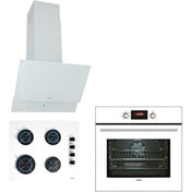 Resim Teka - Chef 6 Premium Ankastre Beyaz Set ( Atv 60 Beyaz - Gbe 64002 Kbc Wh - HAK627 Wh ) Ücretsiz Kargo