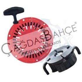 Resim Honda Gx240 / Gx270 Motor Starter Kapağı Komple Yamuk Pimli 