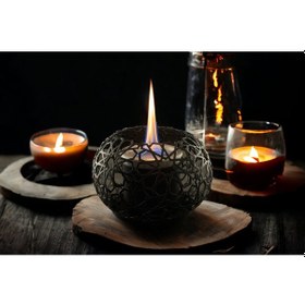 Resim İmperiums Taşınabilir Lüks Bioethanol Şömine, Portatif Şömine 