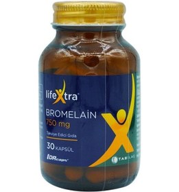 Resim Lifextra Bromelain 30 Kapsül 