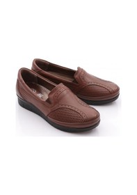 Resim Dgn 1003 Kadın Comfort Ayakkabi Taba 