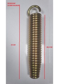 Resim Askı Yayı Kromlüks 10mm 50-60kğ 28,5cm 28 Boğum 