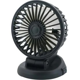 Resim Lidyahan Store Araba Otomobil Mini Vantilatör Fan Pervane Soğutucu 12V FAN20 