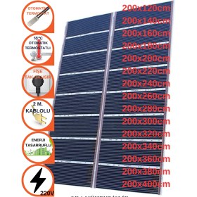 Resim Oxa Karbon Film Isıtıcı Otomatik Termostatlı 200CM En 