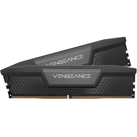 Resim CORSAIR 32GB (2x16GB) Vengeance 6200MHz CL32 DDR5 Siyah Dual Kit Ram 