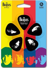 Resim Planet Waves 1cbk6-10b2 Beatles Meet The Beatles Sert Heavy Gitar Penası 10'lu Paket Lisanslı Görsel, Güçlü Atak Kapasitesi Ve Dayanıklı Yapı 