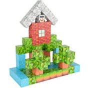 Resim Megacraft Manyetik Bloklar Orman Temalı 88 Parça 