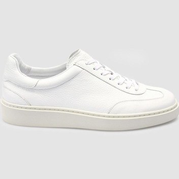 Cabani %100 Hakiki Deri Beyaz Erkek Spor Ayakkabı Beyaz