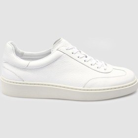 Resim Cabani %100 Hakiki Deri Beyaz Erkek Spor Ayakkabı Beyaz 