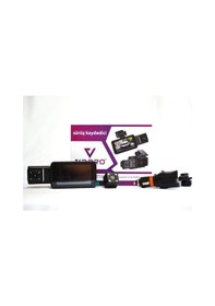 Resim 3 Kameralı Araç İçi Yol Kayıt Kamerası 3 İnç Ekranlı 1080p Telefon Uygulamalı + Wifi 