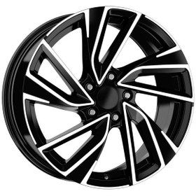 Resim EMR-DY727-02 7.5x17" -5x100 ET40 57.1 Black Diamond Jant (4 Adet) 