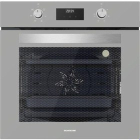 Resim Silverline BO6502S02 - CS5665S01 2'li Gri Cam Ankastre Set 