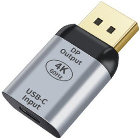 Resim Ally Usb-C To Dp 4K Dönüştürücü Adaptör 60Hz-Gümüş (119841027) 